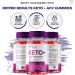 Ripped Results Keto Plus ACV Gummies - 1000MG Advanced Apple Cider Vinegar Supplement | 60 Gummies for Weight Loss & Health - Buy Online on GoSupps.com