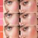 3 Colors Cream Liquid Blush Trio | Soft Matte Cheek/Lip/Eye Makeup | Lightweight & Long Lasting | Natural-Looking Hazy Feel - Buy Online on GoSupps.com