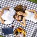 RUIBOLU Large Beach Blanket - Sandproof, Waterproof & Quick Drying Picnic Mat for Travel, Camping & Outdoor Activities - Dark Blue Plaids - Buy Online on GoSupps.com