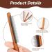 3Pcs Cat Comb Pet Flea Flea Comb for Dogs Long & Short Cat Comb Steel Tooth Comb with Wooden Handle Solid Wooden Cat Flea Comb Lice Tick Comb for Cats Dogs Rabbits Tangled Hair (3 Size) - Buy Online on GoSupps.com