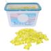 Garosa 60PCS 8g Laundry Washing Cleaning Beads Capsules for Home Travel Washing Cleaning Supplies (Yellow coco) bathroom supplies