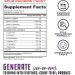 Generate EAA and BCAA Powder - Best BCAAs Supplement with 5g BCAAs & 2g EAAs for Lean Muscle Mass - Sour Rainbow Candy Flavor | 30 Servings - Buy Online on GoSupps.com