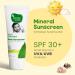 Natural Baby Sunscreen Lotion - SPF 30+ | Organic & Plant-Derived Ingredients UVA/UVB Protection 100ml - Buy Online on GoSupps.com