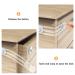 Septeteamay 12-Piece Child Locking Cabinet Set | Transparent Drawer Protection for Baby Safety | No-Drill Installation | Two Sizes Available - Buy Online on GoSupps.com