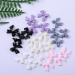 Gjinxi 30 PCS Bow Nail Charms Colorful 3D Bow Nail Art Decorations Cute Resin Bow-Knot Nail Art Charms for Arcylic Nails DIY Design Bow Charms for Nail Accessories - Buy Online on GoSupps.com