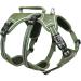 Heele dog harness breakout buckle in the neck area reflective breast dishes with a robust handle panic crockery dog dog harness stable impression fits like a glove green m m green green