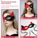 POPETPOP the mask masquerade mask party mask women masks for women mardi gras mask for women party masks for adults masquerade party fox mask venetian mask Venice men and women fun - Buy Online on GoSupps.com