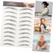 Baluue 24 Pcs Eyebrow Stickers Temporary Eyebrow Imitation Eyebrow 4d Temporary Eyebrows Soy Ink Black 7X1X0.1CMx2pcs Blackx2pcs - Buy Online on GoSupps.com