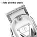 Ceenwes Full Metal Hair Clippers for Men - Cordless LED Hair Trimmer & Grooming Kit with Cape - Professional Barber Hair Cutting Tools - Buy Online on GoSupps.com