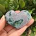 Natural Crystal Rough 1pcs Amethyst Geode Heart Shaped Crystal Crystals Stones Titanium Rainbow Aura Amethyst Cluster Angel Aura Quartz - Buy Online on GoSupps.com