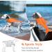 Vivaglory Neon-Orange Dog Life Vest for Small & Medium Dogs | Adjustable Easy-On Swimming Vest (M: 56-64 cm Ribcage) International Shipping Available - Buy Online on GoSupps.com