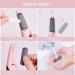 SQUADO - Professional Electric Pedicure Rechargeable Foot File Pedicure with 2 Spare Roller 2 Speed & LED Lights Foot Care Tools for Cracked Heels Calluses - Buy Online on GoSupps.com
