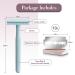 Buy Copper Single Blade Razor - Gentle & Close Shave | Eco-Friendly Double Edge Safety Razor with 10 Blade Refills Long Handle Perfect for Sensitive Skin - International Shipping Available - Buy Online on GoSupps.com