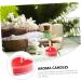 Valentine's Candles - 27 Pcs Heart Shaped Scented Tea Lights | Perfect for Weddings & Holidays | Romantic Candle Decor Boxed in Red - Buy Online on GoSupps.com