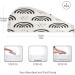 Graffiti Arch Bridge Pattern Quick Dry Hair Cap Set - 2 Super Absorbent Towels & Button Headband | Soft & Comfortable for Perfect Drying - Buy Online on GoSupps.com