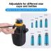 Bike Cup Holder - Adjustable Mount for Mountain, Road, and Kids Bikes - No Screws Required - Fits Water Bottles Up to 32oz - Handlebar Drink Cup Holder with Mesh Pockets - Buy Online on GoSupps.com