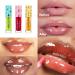 NICEFACE Fruit-Flavored Lip Gloss Oil Set - 3-Piece Fresh Lip Glaze for Moisturized & Plump Lips - Long-Lasting Care in 3 Colors - Buy Online on GoSupps.com