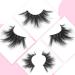 SWINGINGHAIR 3 Pairs 25mm Long 3D Mink Lashes | Dramatic and Soft Wispy False Eyelashes for Makeup and Cosplay - Buy Online on GoSupps.com