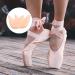 2 Pair Breathable Toe Protectors Ballet Dance Shoe Pads - White & Skin Color - Buy Online on GoSupps.com