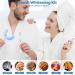 Teeth Whitening Kit - COOLPEEN 16 LED Light & Gel Refills - Sensitivity Free Whitener for Home & Travel - Pink - Buy Online on GoSupps.com