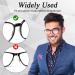 40 Pairs Self-Adhesive Silicone Nose Pads for Glasses - Soft Anti-Slip Pressure-Reducing Pads for Comfort - Universal Fit - Buy Online on GoSupps.com
