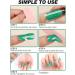 Kalolary Gel Nail Polish Strips Semi Cured Nail Gel Art Sticker Waterproof Full Nail Wraps Decal Sets with Nail File and Stick for Women Girls Nail Art Decor (UV/LED Lamp Required) (Shiny Green) - Buy Online on GoSupps.com