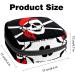 Shop Women s Band Storage Bag & Menstrual Cup Pocket - Travel Makeup Organizer | Big Capacity & Fun Pirate Skull Design - Buy Online on GoSupps.com