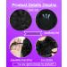 JHZHONG Afro Puff Drawstring Ponytail for Black Women Short Kinky Curly Afro Ponytail Synthetic Hair Afro Bun Drawstring Ponytail for Women Girls (small size(Pack of 2) TBUG) small size(Pack of 2) Rum red - Buy Online on GoSupps.com