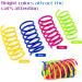 AWAVM 16 PCs Colored Spring Toys for Cats | Interactive Pet Toys for Lazy Cat Owners | Fun Jumping Toys - Buy Online on GoSupps.com