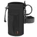 Desing Wish Bike Water Bottle Holder, 16-24oz Bike Cup Holder with Removable Non-Slip Straps Multiple Installation Methods Insulated Bike Bottle Holder for Mountain Bike, Road Bike, eBike, Scooter 24oz Black Medium (16 oz to 24 oz)