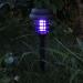 Mosquito Pest Bug Zapper Solar Powered LED Light Insect Killer Lamp for Indoor Outdoor Use 360-400mm ray of Light Easy to Install--No Charging No Wiring Required. (Black 8) Black 8 - Buy Online on GoSupps.com