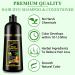 CCKULOOB Black hair color shampoo instant hair color shampoo hair dye natural long lasting hair color color shampoo for men and women hair dye in minutes 500 ml - Buy Online on GoSupps.com