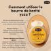 WAAM Cosmetics Yuzu Shea Butter nourishing care skin and hair with organic shea butter and natural vegan 100 ml - Buy Online on GoSupps.com