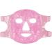 ACWOO Cooling Gel Beads Face Mask for Puffy Eyes & Migraine Relief - Reusable Hot Cold Therapy Mask for Dark Circles, Headache & Sinus Pain - Pink - Buy Online on GoSupps.com