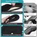 2-Pack 3D Contoured Sleep Mask Set for Men and Women - 100% Light Blockout, Adjustable Strap - Perfect for Travel, Shift Work, and Rest - Black - Buy Online on GoSupps.com
