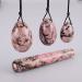 Yoni Egg Gift Box Set Natural Rhodolite Stone Ball Kegel Exercise 4 Pcs No Box 4 Pcs No Box