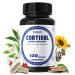 Puouoo 11-in-1 Cortisol Supplement for Women and Men Cortisol Reducer and Detox with Magnesium Ashwagandha & L-Theanine for Mood Focus Sleep Support 120 Capsules