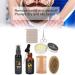 Kosdfoge 7-Piece Partial Beard Care Set for Men | Shampoo Oil Balm Brush & More | Perfect Christmas Gifts for Fathers - Buy Online on GoSupps.com