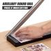 TIANSE Paper Trimmer-12 8 to 12 Sheet Capacity  Paper Cutter Guillotine- with Safety Blade Lock Heavy Duty Metal Base Paper Cutting Board for Home  Office School-Black - Buy Online on GoSupps.com