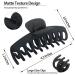 OWIIZI Large Claw Clips for Thick Hair - 6pc Set, Non-Slip Matte Jumbo Hair Clips for Women - Strong Hold Barrettes - Buy Online on GoSupps.com