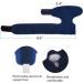 Aluminium Trigger Finger Splint for Arthritis Pain Relief - Left Hand - Buy Online on GoSupps.com