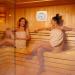 2 in 1 Sauna Thermometer Hygrometer - Precise Temperature & Humidity Measurement with Rotating Hourglass Design - Buy Online on GoSupps.com