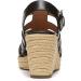 Vionic Women's Capri Jaylah Wedge Sandals - Black | Orthotic Insole Arch Support | Sizes 5-11 - Buy Online on GoSupps.com