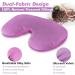 Atsuwell Sinus Mask - Warm/Cold Eye Compress for Dry Eyes, Migraines, Headache Relief - Microwavable Face Heating Pad - Pink - Buy Online on GoSupps.com