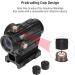 Feyachi RDS-36 1x22mm Red & Green Dot Sight with Riser Mount - Buy Online on GoSupps.com