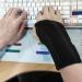 Buy Compression Wrist Support | Adjustable Wrist Brace & Arm Stabilizer | Breathable Compression Glove for Men & Women Ideal for Workouts & Daily Use - Black - Buy Online on GoSupps.com