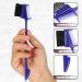 VOCOSTE Dual Comb Eyebrow Brushes - Eyelash & Eyebrow Travel Makeup Tool for Women | Blue 6.77" | International Shipping Available - Buy Online on GoSupps.com