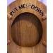 Honbay 4 Sets Funny Put Me Down Toilet Seat Stickers - Waterproof & Removable (Black) - Buy Online on GoSupps.com