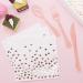 350 PCS White Rose Gold Party Supplies - Disposable Dinnerware Set for Birthday, Baby Shower, Wedding Party - Paper Plates, Napkins, Cups, Cutlery - Buy Online on GoSupps.com
