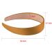 SIQUK 12-Pack Wide Satin Headbands for Women & Girls - 3 cm DIY Hairbands in 12 Dark Colors - Ideal for Fashion & Hairstyling - Buy Online on GoSupps.com